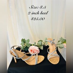 Journee Collection Elegant Silver Heels